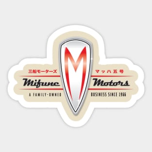 Mifune Motors Sticker